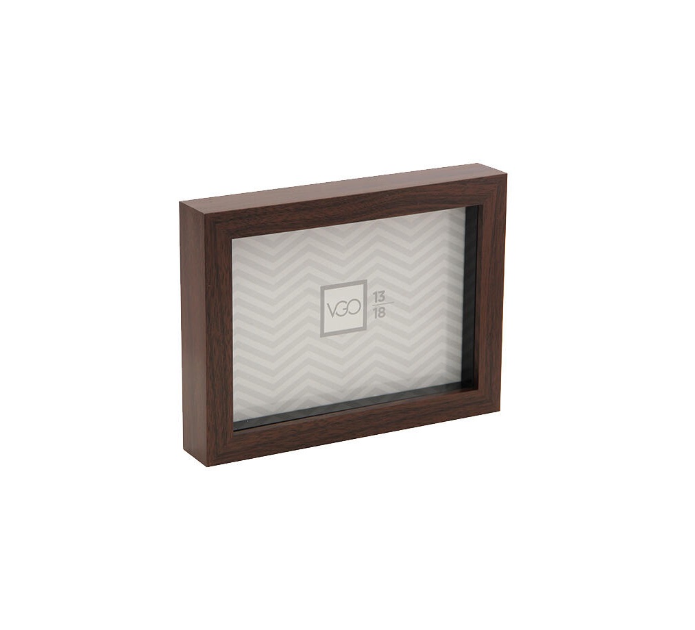portaretrato | vgo | 10x15 simil madera | box con vidrio portaretrato | vgo | 10x15 simil madera | box con vidrio