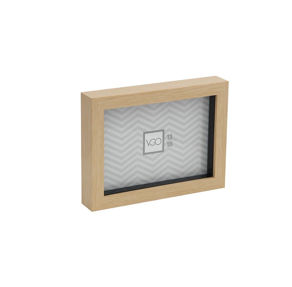 portaretrato | vgo | 10x15 simil madera | box con vidrio portaretrato | vgo | 10x15 simil madera | box con vidrio