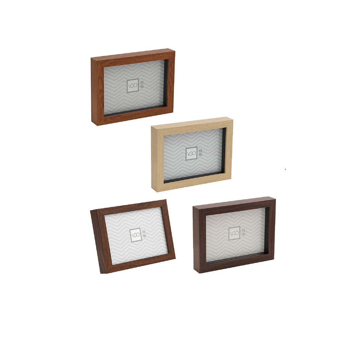 portaretrato | vgo | 10x15 simil madera | box con vidrio portaretrato | vgo | 10x15 simil madera | box con vidrio