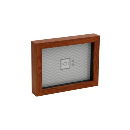 portaretrato | vgo | 10x15 simil madera | box con vidrio