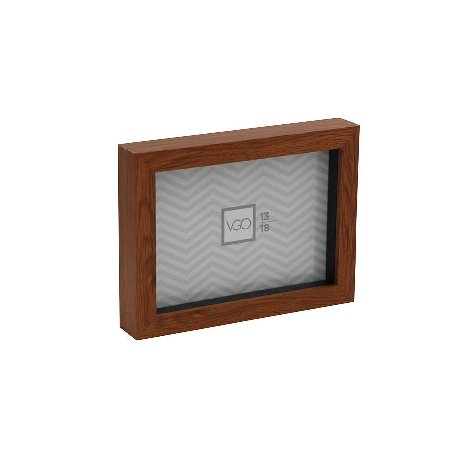 portaretrato | vgo | 10x15 simil madera | box con vidrio portaretrato | vgo | 10x15 simil madera | box con vidrio