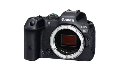 cámara | canon | eos r7 body | mirrorless aps c 32.5mp 4k60 ibis af wifi