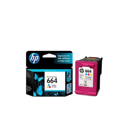 cartucho | hp | 664 tricolor original | f6v28al ink advantage