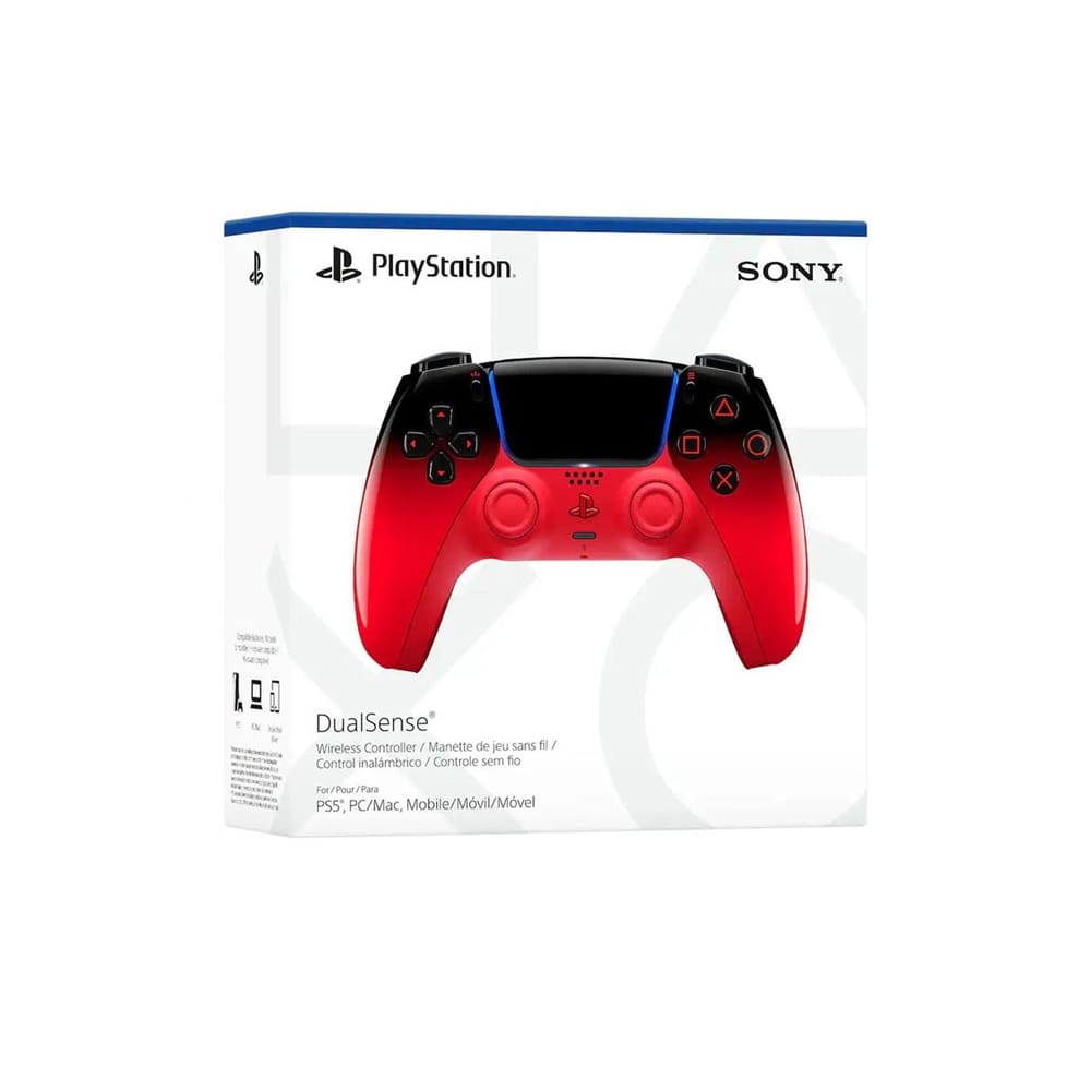 joystick | sony playstation | dualsense ps5 techno red | inalámbrico joystick | sony playstation | dualsense ps5 techno red | inalámbrico