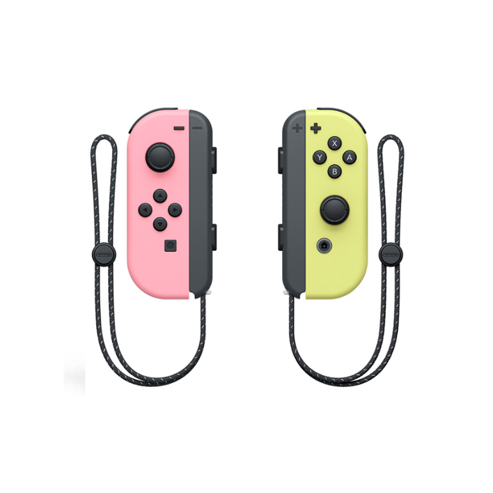 joystick | nintendo | joy con switch pastel pink/yellow | set l/r original joystick | nintendo | joy con switch pastel pink/yellow | set l/r original