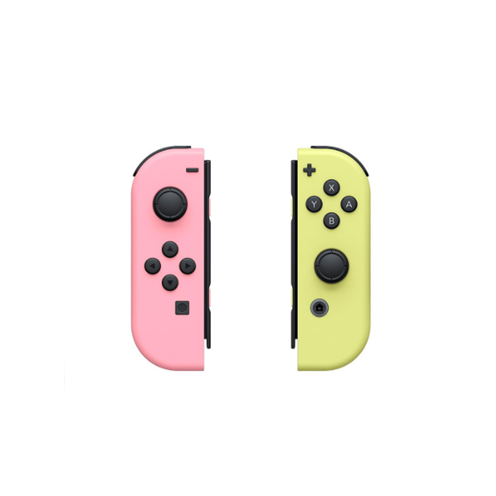 joystick | nintendo | joy con switch pastel pink/yellow | set l/r original joystick | nintendo | joy con switch pastel pink/yellow | set l/r original