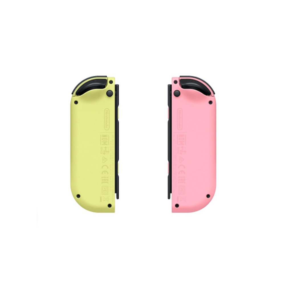 joystick | nintendo | joy con switch pastel pink/yellow | set l/r original joystick | nintendo | joy con switch pastel pink/yellow | set l/r original