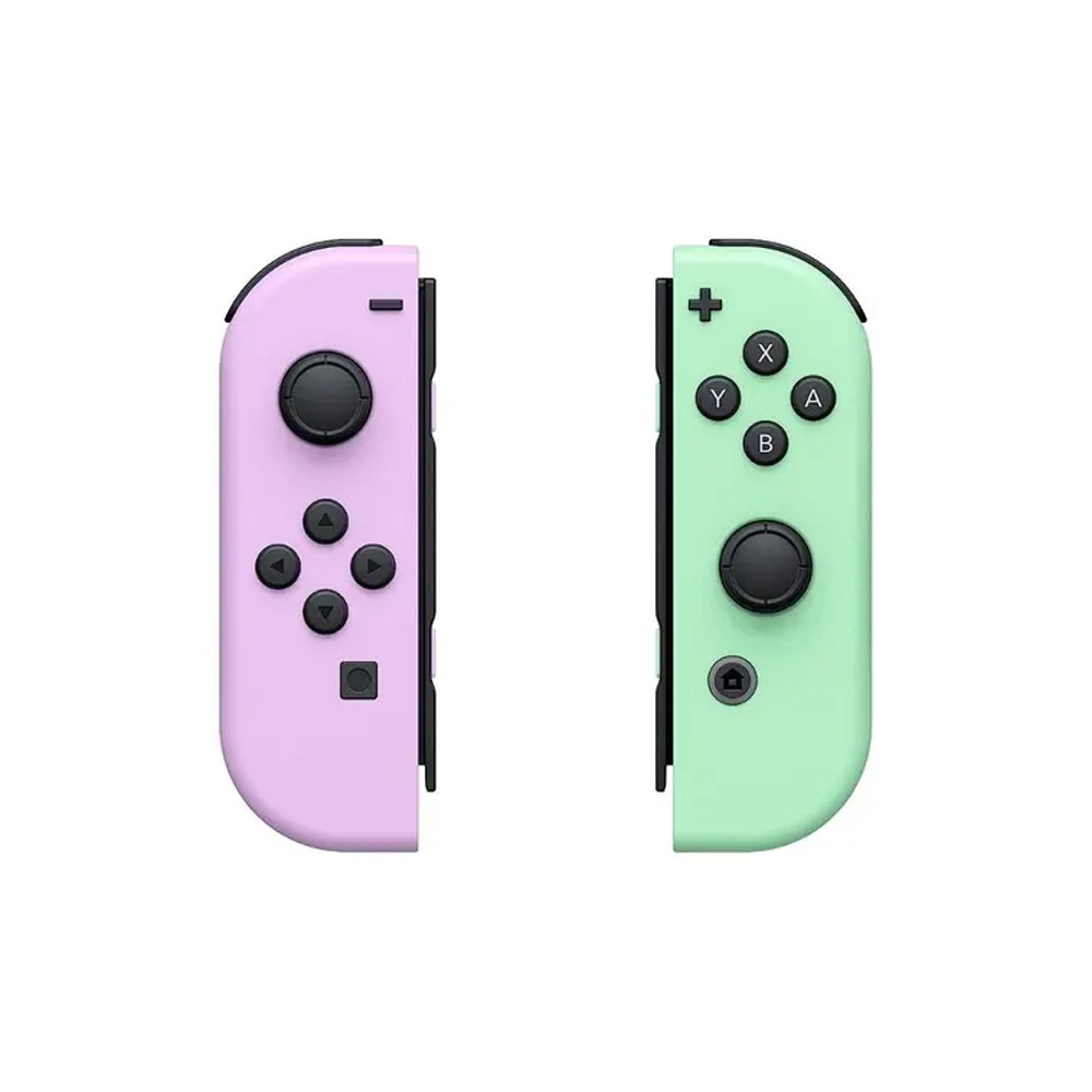 joystick | nintendo | joy con switch pastel purple/green | set l/r original joystick | nintendo | joy con switch pastel purple/green | set l/r original