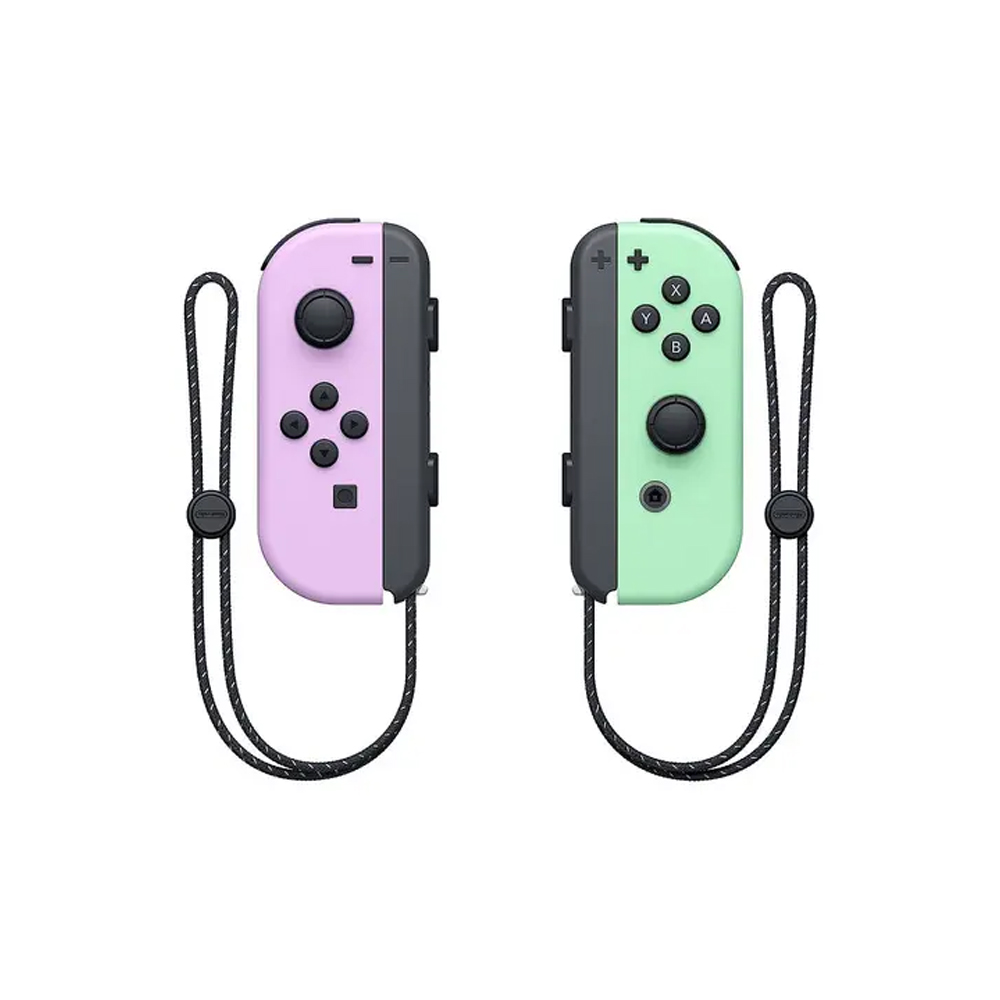 joystick | nintendo | joy con switch pastel purple/green | set l/r original joystick | nintendo | joy con switch pastel purple/green | set l/r original