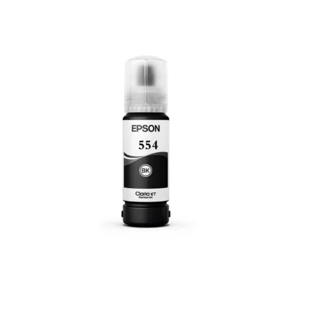 Botella de tinta | Epson | T554120-AL | Negro pigmentado 70 ml EcoTank