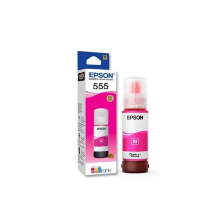 Botella de Tinta | Epson | T555 Magenta 70 ml para EcoTank L8160 y L8180