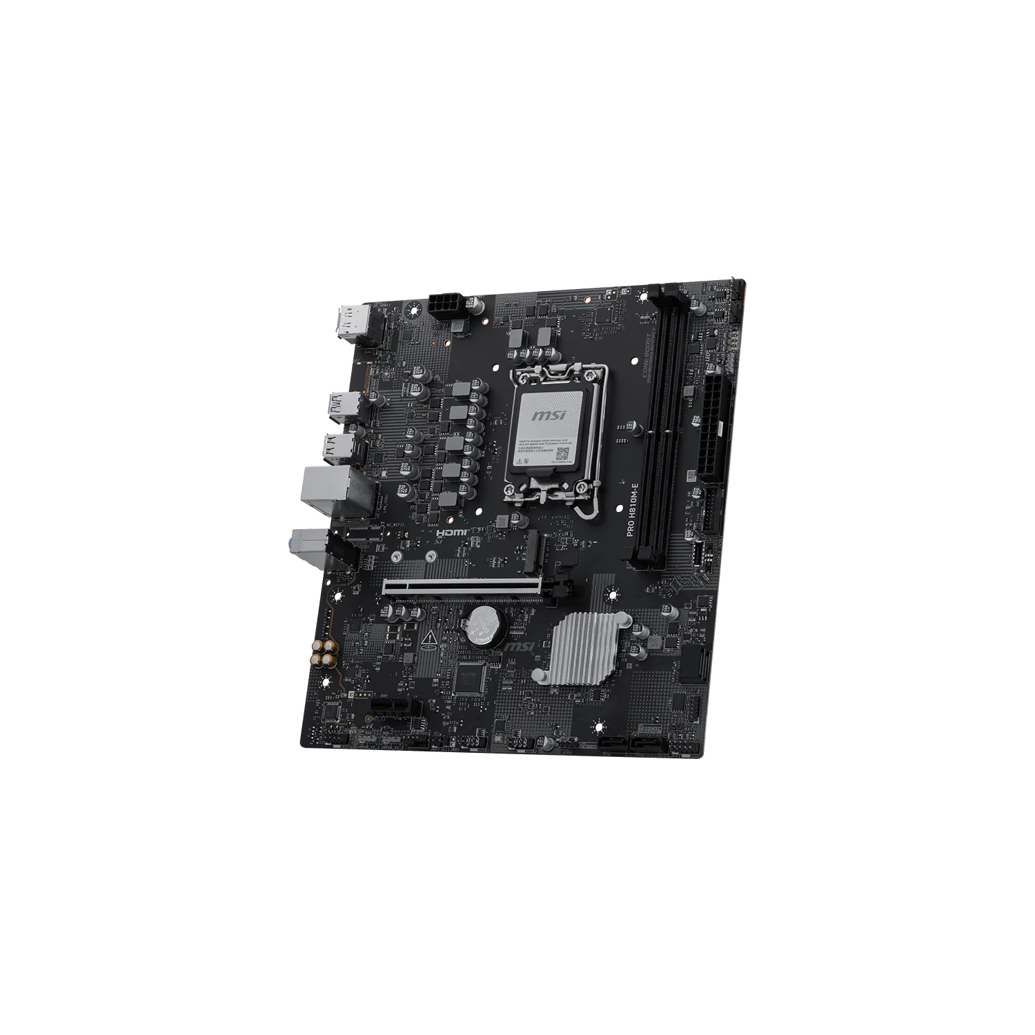 Placa madre | MSI | PRO H810M-E | LGA 1851 DDR5 Micro ATX PCIe 5.0 Placa madre | MSI | PRO H810M-E | LGA 1851 DDR5 Micro ATX PCIe 5.0