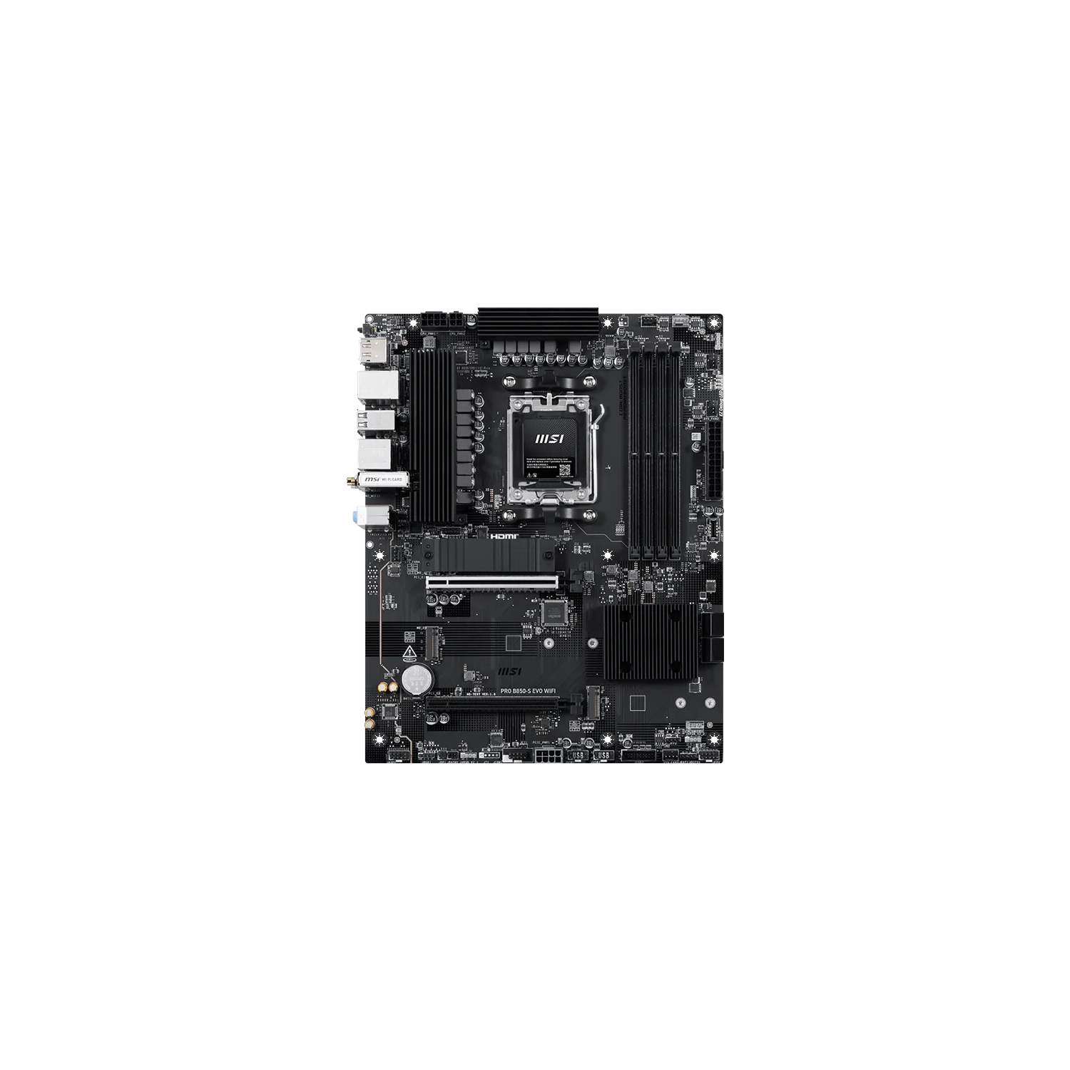 Placa madre | MSI | PRO B850-S EVO WIFI | AM5 DDR5 WiFi 7 ATX - 1 Placa madre | MSI | PRO B850-S EVO WIFI | AM5 DDR5 WiFi 7 ATX