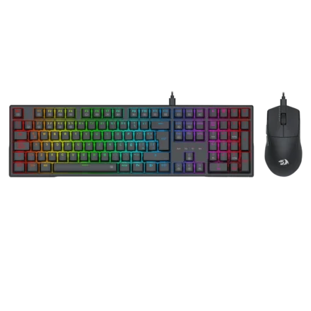 Teclado | Redragon | S146-SP | combo mecánico full RGB con mouse
