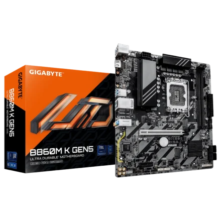 PC | GIGABYTE | B860M K GEN5 | Micro ATX LGA1851 DDR5 PCIe 5.0