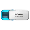 Memoria USB | ADATA | AUV240-64G-RWH | 64GB USB 2.0 blanca, 7 g