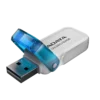 Memoria USB | ADATA | AUV240-64G-RWH | 64GB USB 2.0 blanca, 7 g