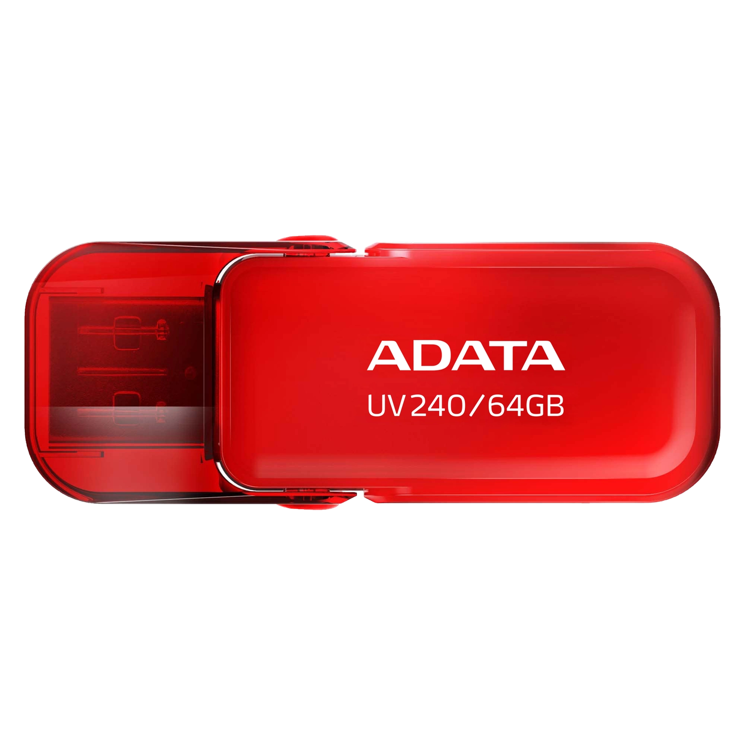 Pendrive | ADATA | UV240 AUV240-64G-RRD | 64GB USB 2.0 Rojo Pendrive | ADATA | UV240 AUV240-64G-RRD | 64GB USB 2.0 Rojo