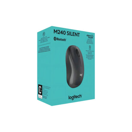 Mouse | Logitech | M240 Silent Bluetooth | Grafito 4000 DPI