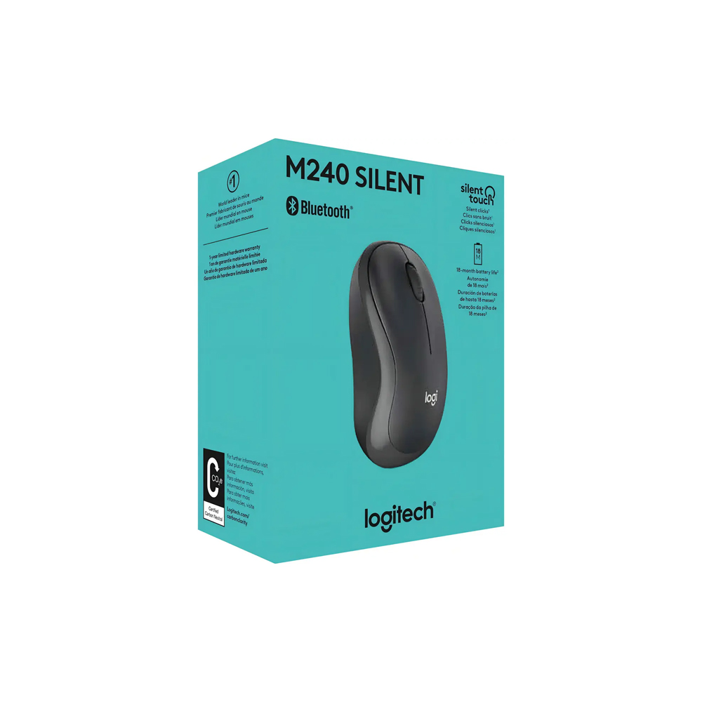 mouse | logitech | m240 silent bluetooth | grafito 4000 dpi mouse | logitech | m240 silent bluetooth | grafito 4000 dpi