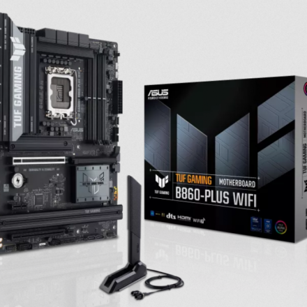 Motherboard | ASUS | TUF GAMING B860-PLUS WIFI | LGA 1851, Wi‑Fi 7, ATX
