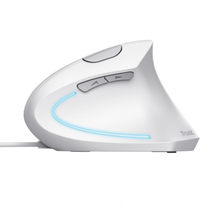 Mouse | Trust Verto Ergonomic Mouse | vertical USB 1600 DPI blanco
