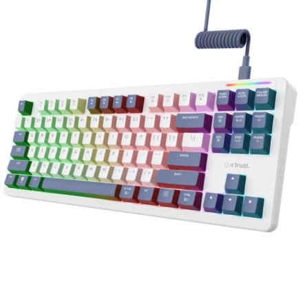 Teclado | Trust GXT 872 Xyra TKL ES | mecánico TKL RGB hot-swap