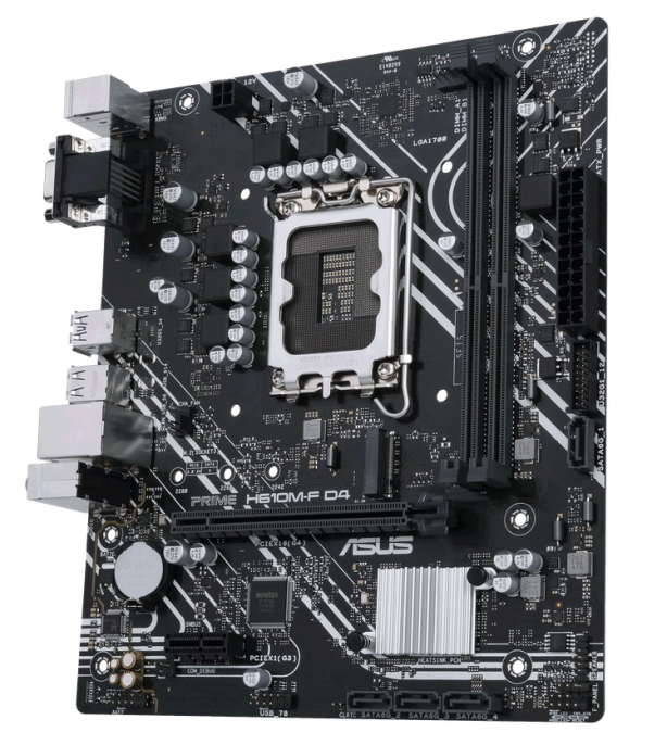 Placa Madre | ASUS | PRIME H610M-F D4 R2.0 | LGA1700 DDR4 micro-ATX Placa Madre | ASUS | PRIME H610M-F D4 R2.0 | LGA1700 DDR4 micro-ATX