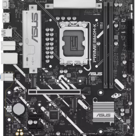 Motherboard | ASUS | PRIME B860M-K | mATX DDR5 LGA1851 Intel B860