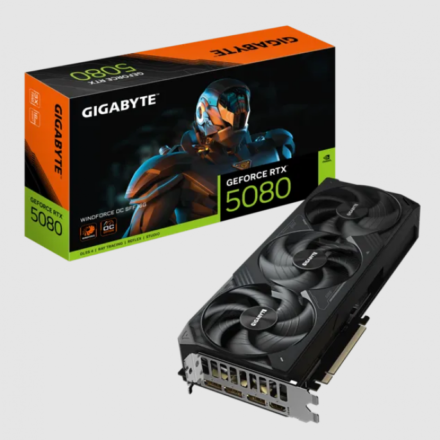 Placa de video | Gigabyte | GV-N5080WF3OC-16GD | RTX 5080 16GB GDDR7
