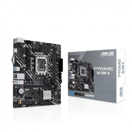 Motherboard | ASUS | PRIME H610M-K | LGA1700 DDR5 micro-ATX M.2 Motherboard | ASUS | PRIME H610M-K | LGA1700 DDR5 micro-ATX M.2
