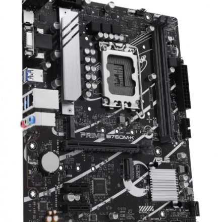 Motherboard | ASUS | PRIME B760M-K | DDR5, LGA1700, 2x M.2, mATX