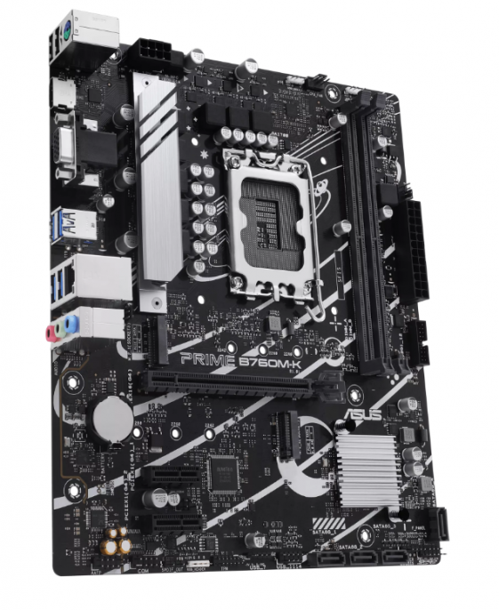 Motherboard | ASUS | PRIME B760M-K | DDR5, LGA1700, 2x M.2, mATX Motherboard | ASUS | PRIME B760M-K | DDR5, LGA1700, 2x M.2, mATX