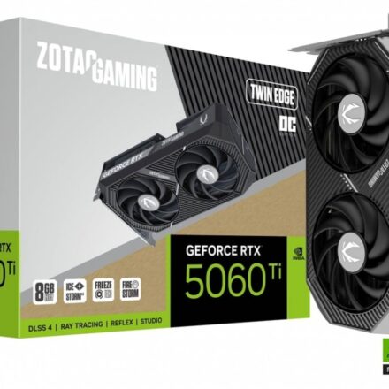 Placa de video | Zotac | GeForce RTX 5060 Ti | 8GB GDDR7 Twin Edge OC