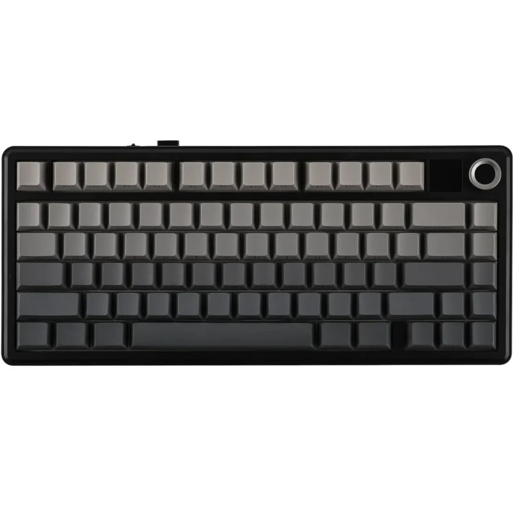 Teclado Mecánico | AULA | F75 Max | 75% Inalámbrico RGB TFT Reaper Black Degradé