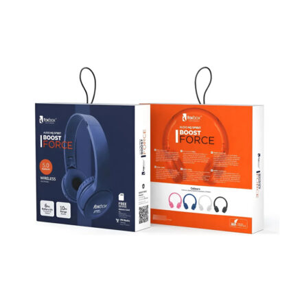 Auricular Bluetooth | FoxBox Boost Force | Vincha Blanco MicroSD