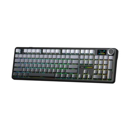 Teclado Mecánico | AULA | F108 Pro | Full Size RGB LCD Zephyr Black Degradé