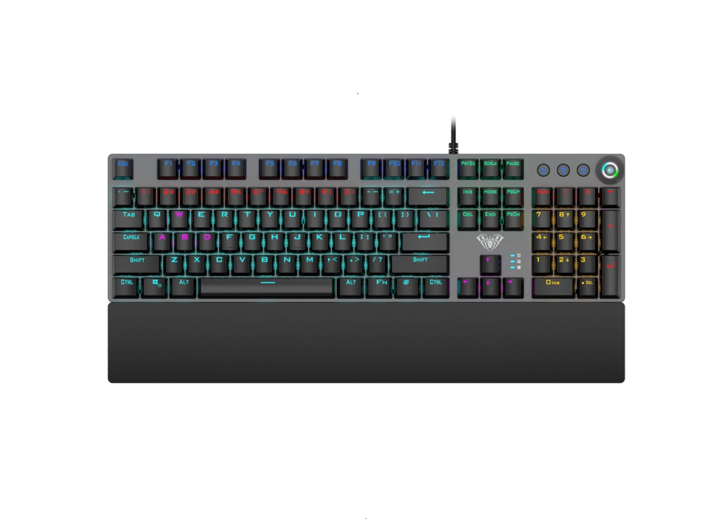 Teclado Mecánico | AULA | F2058 | Full Size USB Rainbow Switch Blue Negro Teclado Mecánico | AULA | F2058 | Full Size USB Rainbow Switch Blue Negro