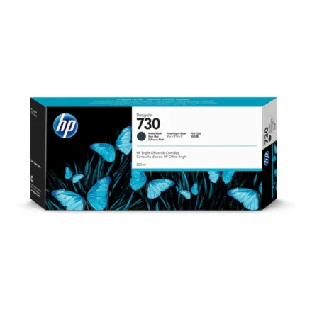 Cartucho de tinta | HP | DesignJet 730 P2V71A | 300 ml Matte Black