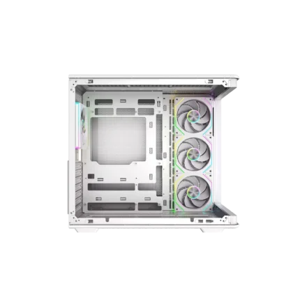 Gabinete | Cooler Master | Elite 600 White | Mid Tower ATX con 7 fans ARGB