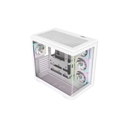 Gabinete | Cooler Master | Elite 600 White | Mid Tower ATX con 7 fans ARGB