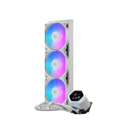 Water cooler AIO | Cooler Master | MasterLiquid Core Nex Digital | 360 White ARGB
