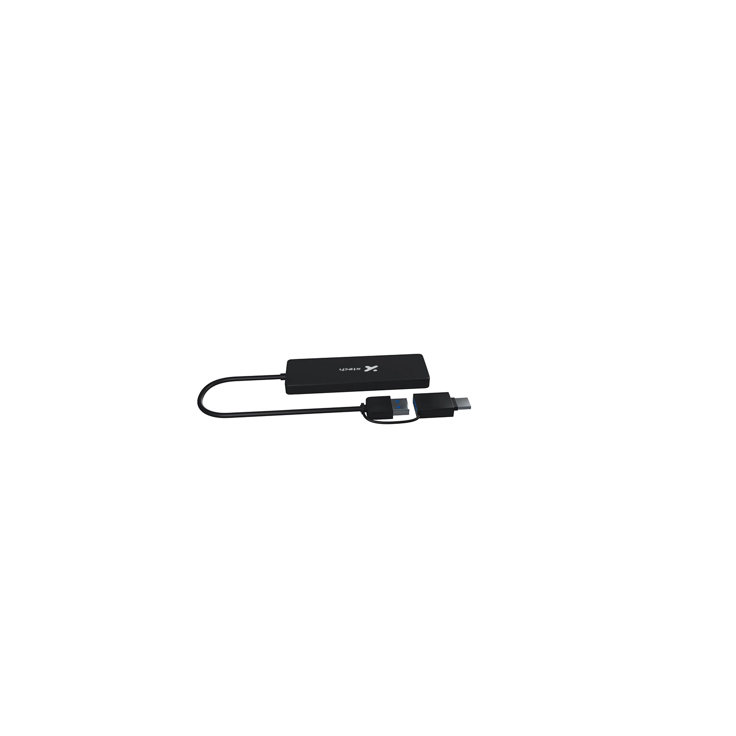 Hub USB 3.0 | Xtech | XTC-390 | 4 puertos, USB-A/USB-C, 5 Gbps - 2 Hub USB 3.0 | Xtech | XTC-390 | 4 puertos, USB-A/USB-C, 5 Gbps