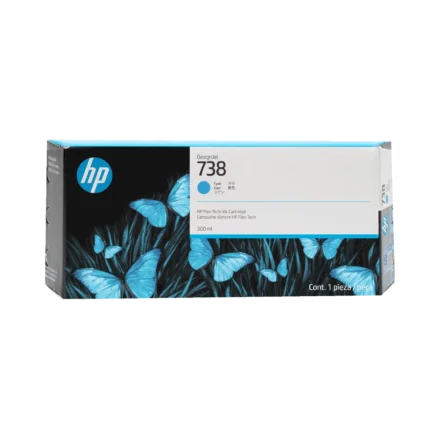 Cartucho de tinta original | HP | DesignJet 738 300 ml Cyan
