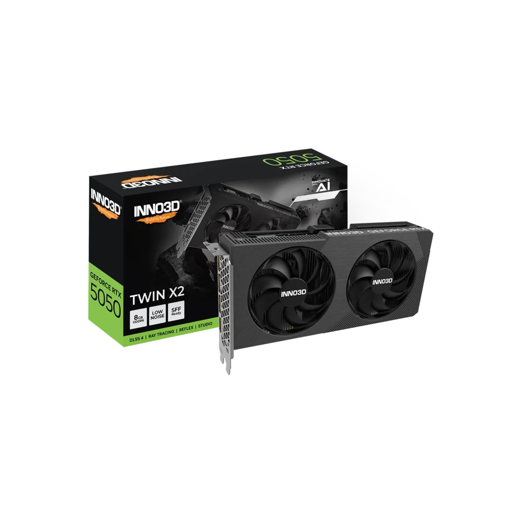 Placa de video | INNO3D | RTX 5050 TWIN X2 8GB GDDR6 PCIe 5.0