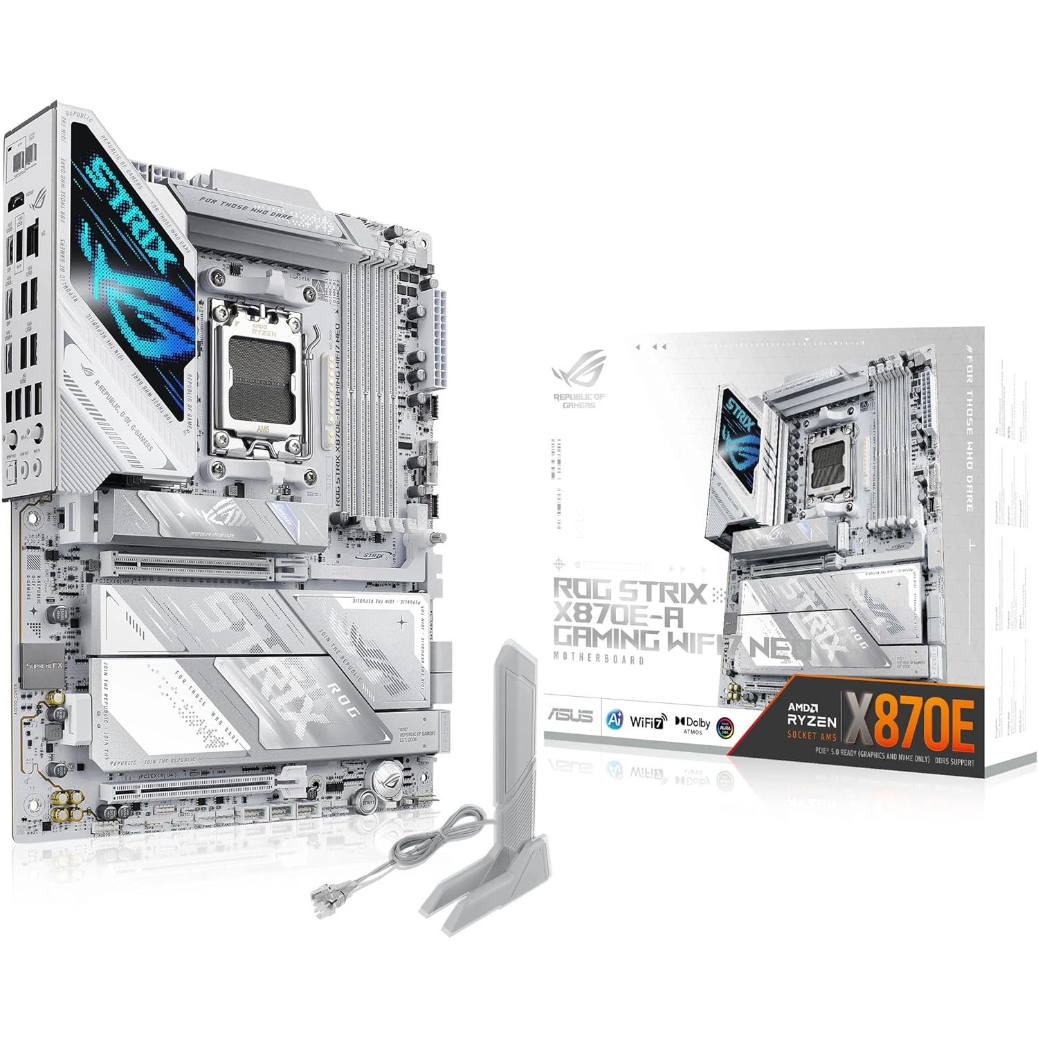Motherboard | ASUS | ROG STRIX X870E-A GAMING WIFI7 NEO | AM5 DDR5 WiFi Motherboard | ASUS | ROG STRIX X870E-A GAMING WIFI7 NEO | AM5 DDR5 WiFi