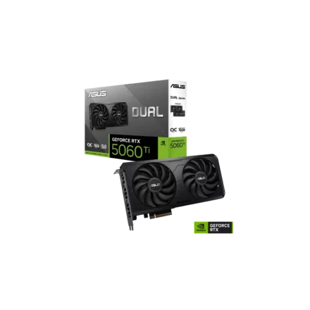 Placa de video | ASUS | DUAL-RTX5060TI-O16G-EVO | RTX 5060 Ti 16GB GDDR7