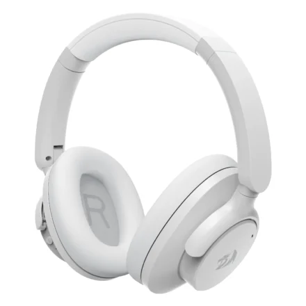Auricular | Redragon | VibeCore H610G White | Bluetooth, ANC y 40 h