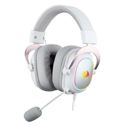 Auricular | Redragon Zeus X H510 White RGB | 7.1 virtual y micrófono Auricular | Redragon Zeus X H510 White RGB | 7.1 virtual y micrófono