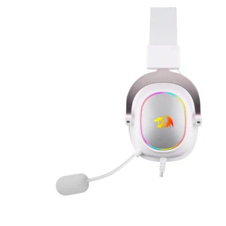 Auricular | Redragon Zeus X H510 White RGB | 7.1 virtual y micrófono